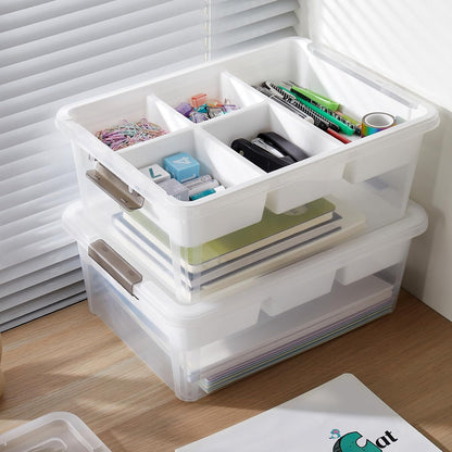 Clear Craft Storage Box – Organize Every Creative Essential